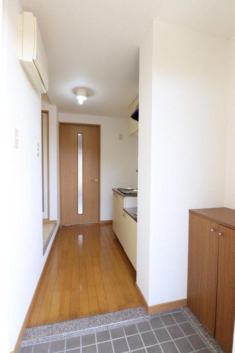 クイーンズマンションの玄関