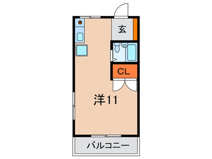 ト-ヤマンションの間取り