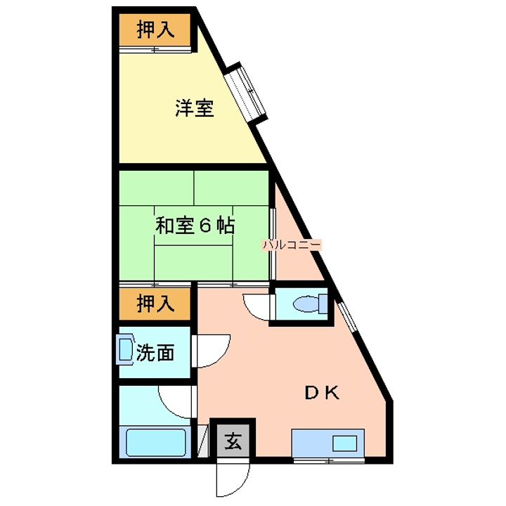 セントラルカーサ夢の間取り