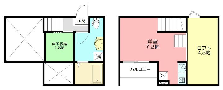 エスカリエの間取り