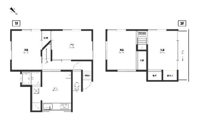 兵庫県加古川市平岡町二俣(一戸建)の賃貸物件の間取り