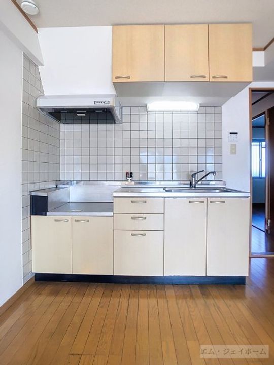 滋賀県湖南市平松北3(マンション)の賃貸物件のキッチン