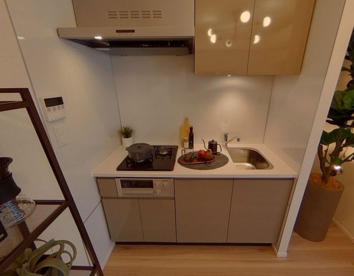 東京都墨田区錦糸4(マンション)の賃貸物件のキッチン