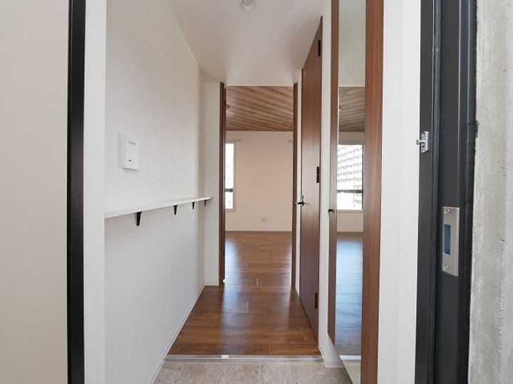 シャトーライフ中島公園1の玄関