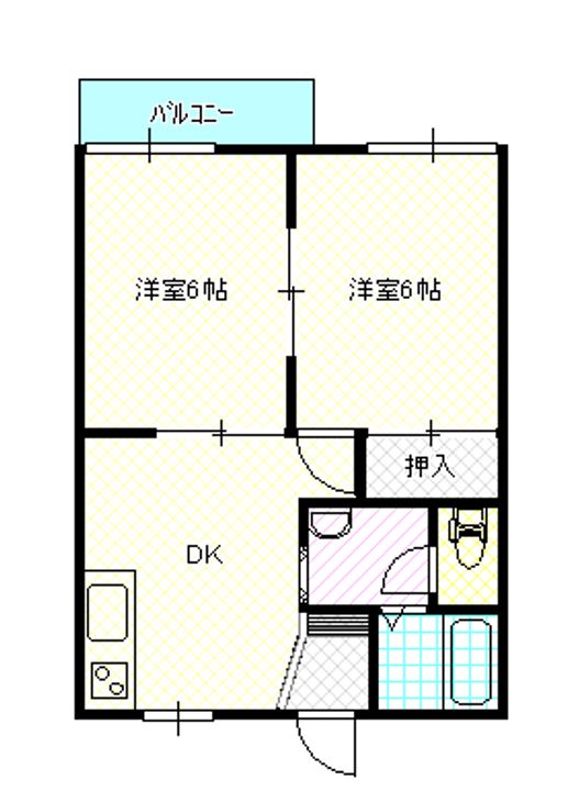 ヴァーガンディーの間取り