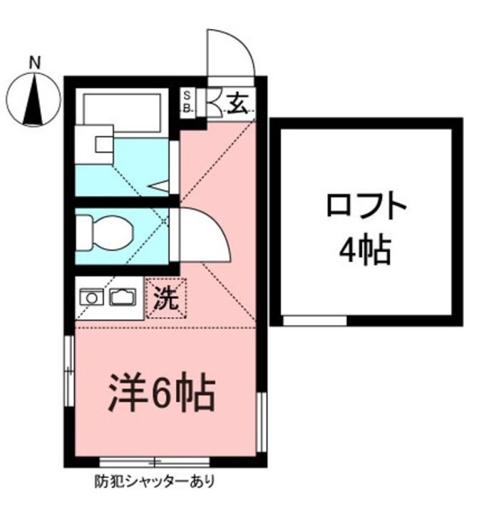 ヒルズ反町A棟の間取り
