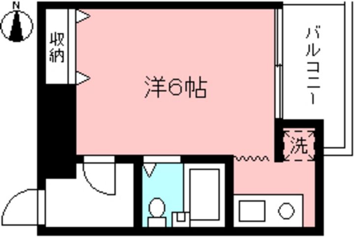 南生田ハイツの間取り