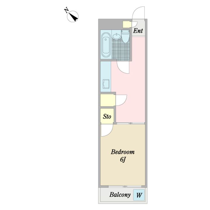 パークサイド柴又の間取り