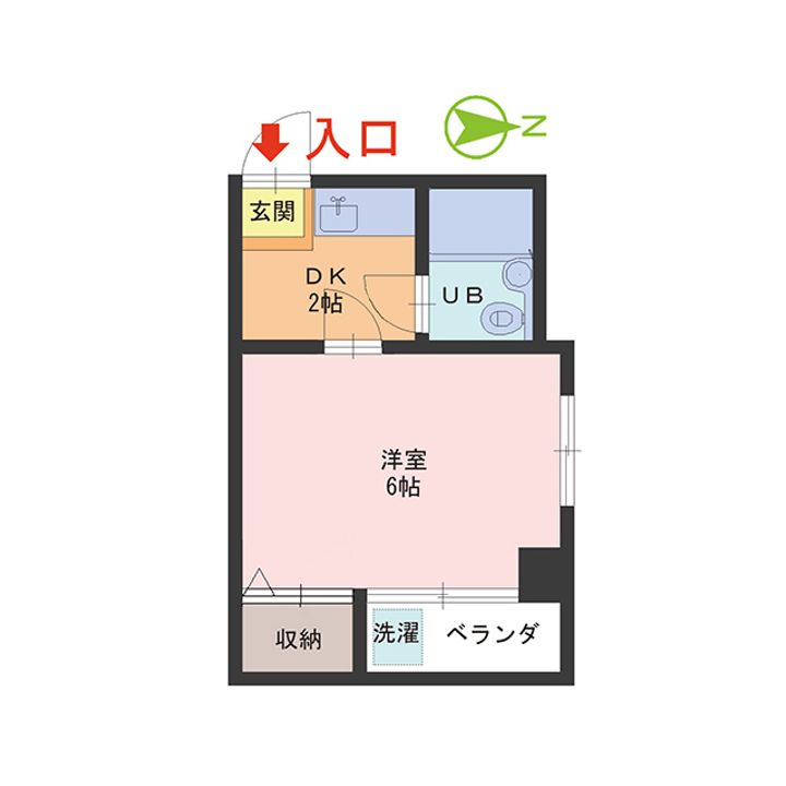 藤島ハイツの間取り