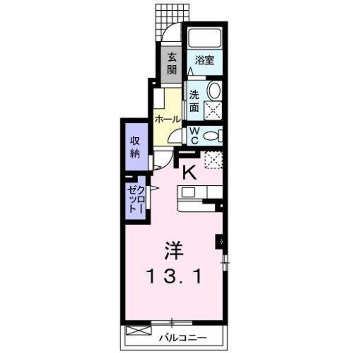 ナリッシュの間取り