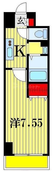 アンクレージュ西船橋の間取り