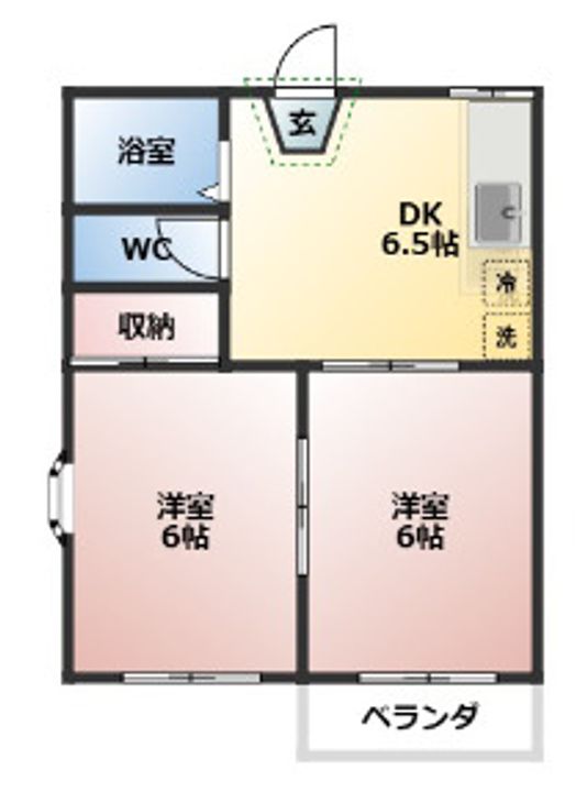 フレグランス駿河台の間取り