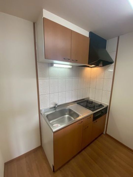 千葉県富里市七栄(マンション)の賃貸物件のキッチン