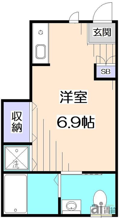 東京都練馬区東大泉6(アパート)の賃貸物件の間取り