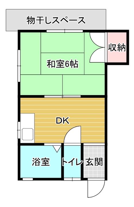 エガワハイムの間取り