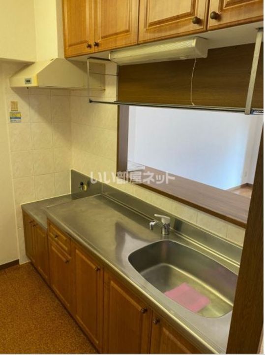 茨城県つくば市二の宮2(マンション)の賃貸物件のキッチン