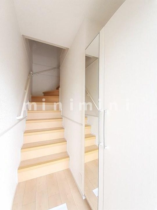 熊本県熊本市中央区八王寺町(アパート)の賃貸物件の玄関