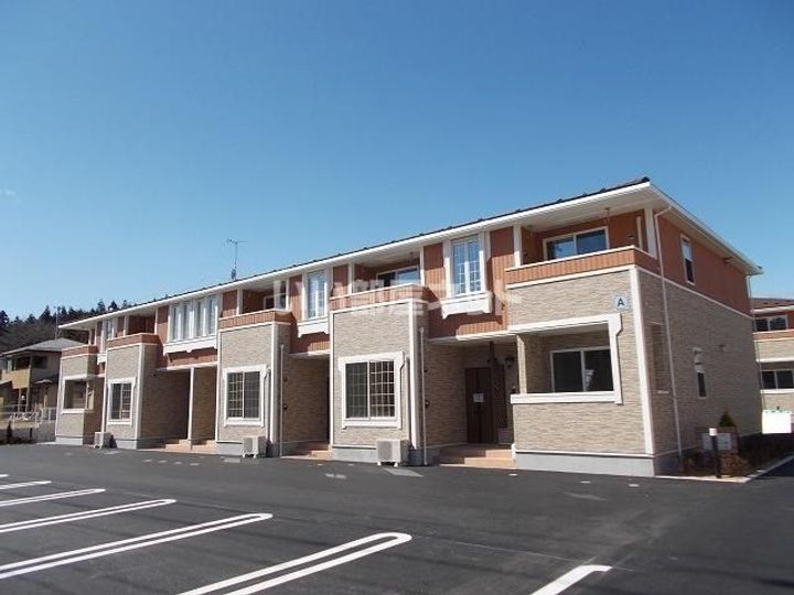 福島県白河市十文字(アパート)の賃貸物件の外観