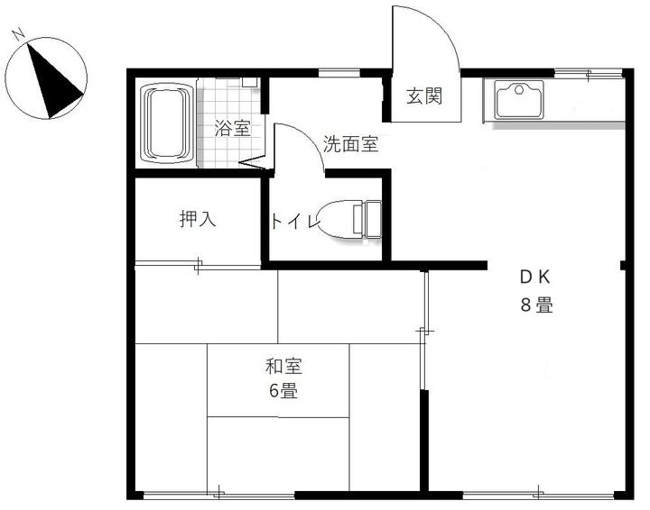 メゾン青葉の間取り