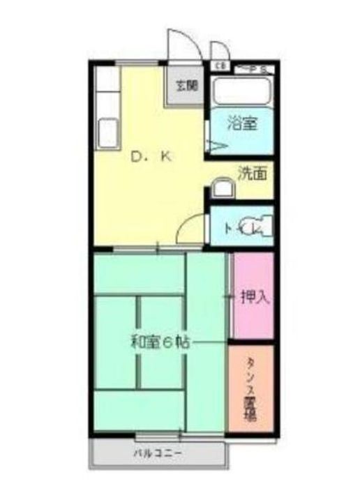 サンリバティVIの間取り