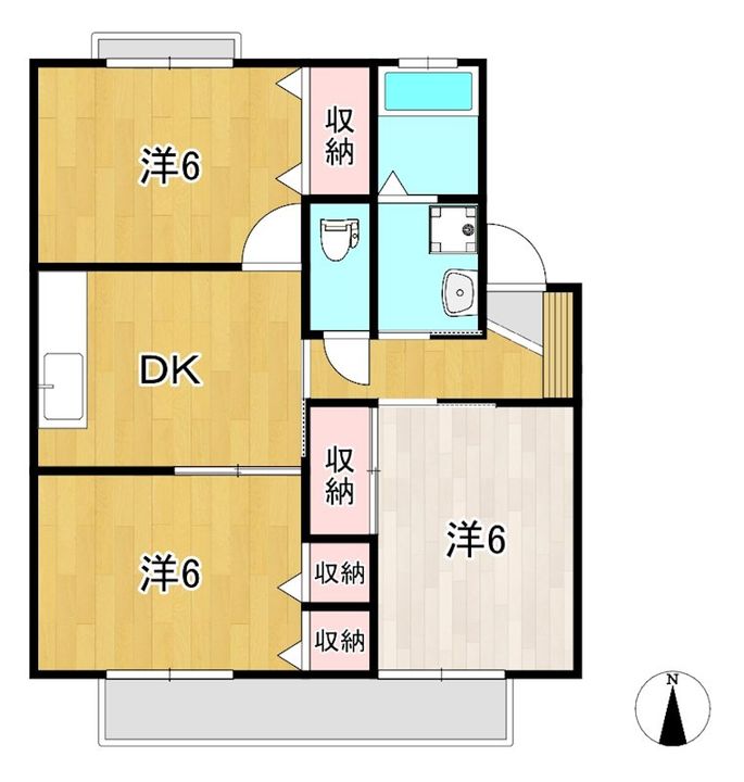 グランドハイツ大久保の間取り