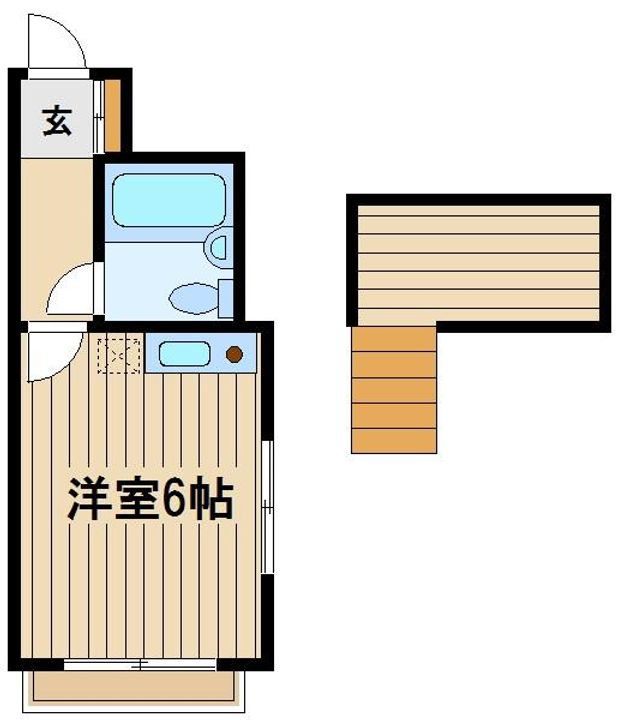東京都練馬区東大泉7(アパート)の賃貸物件の間取り