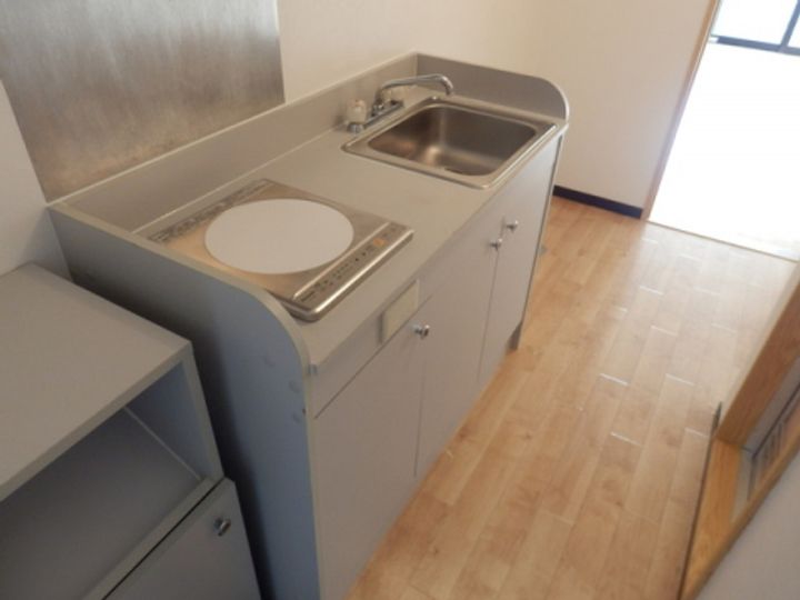 滋賀県大津市本堅田3(アパート)の賃貸物件のキッチン