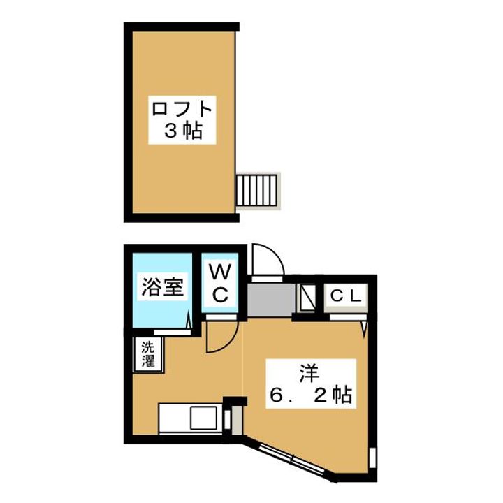 ポンデロッサ六角橋の間取り