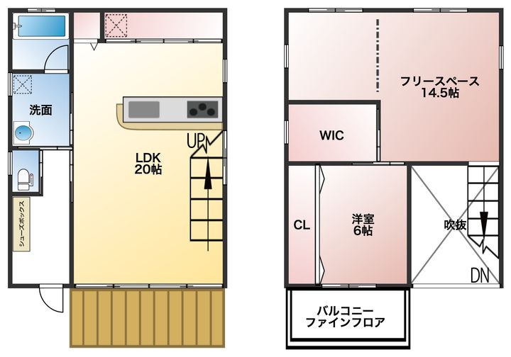 埼玉県所沢市所沢新町(一戸建)の賃貸物件の間取り