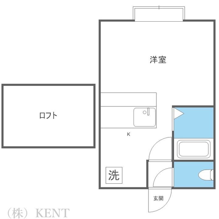 ベルメゾン琴似B棟の間取り