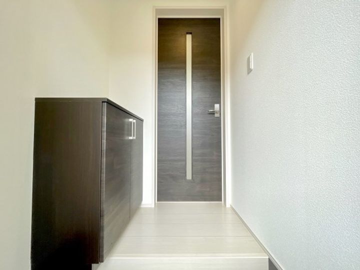 D BOX八幡 A棟の玄関