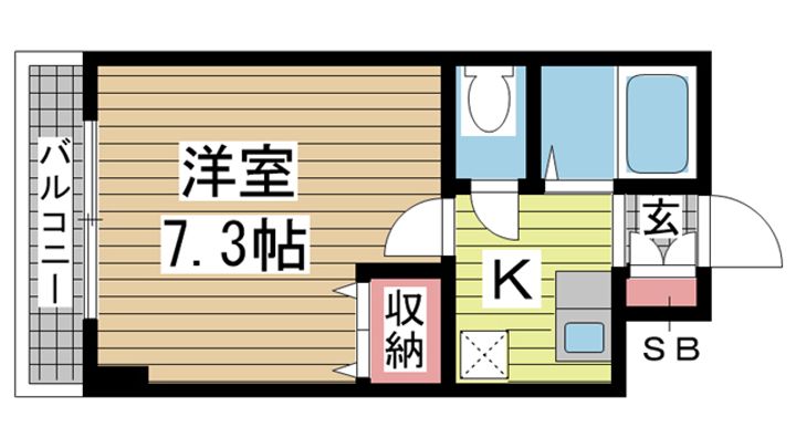 サンリット本山南の間取り