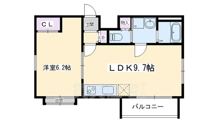 Residence西小路小米町の間取り