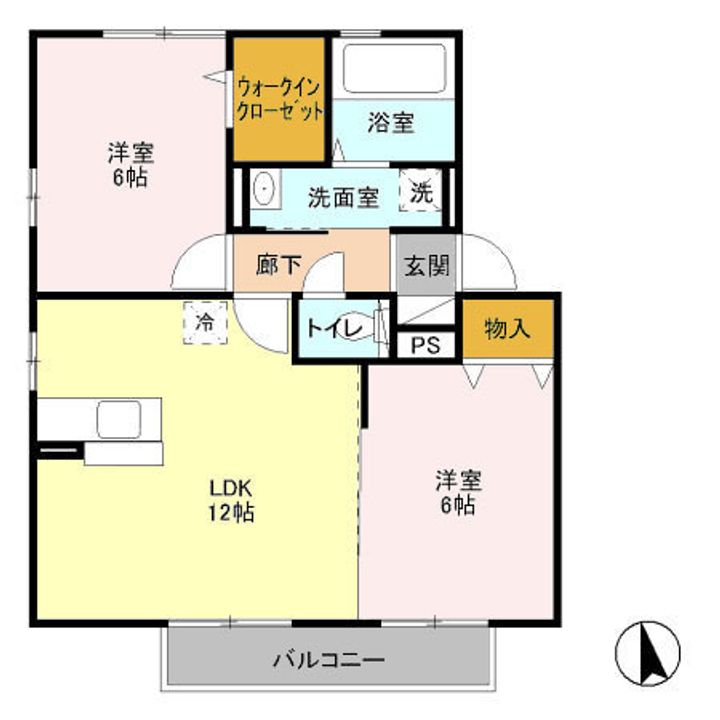 グランドメゾンBの間取り