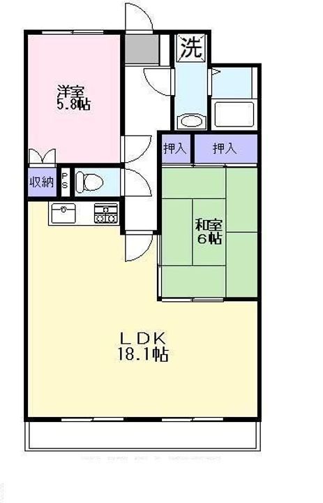 ラフェスタ彦根IIの間取り