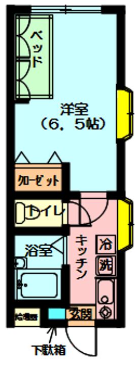 エスポワールシャトウの間取り