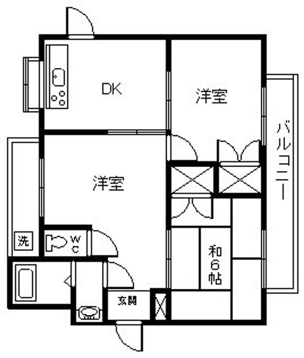 メゾンソニーの間取り