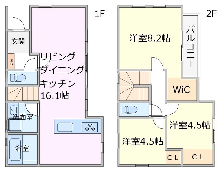 千葉県市原市光風台2(一戸建)の賃貸物件の間取り