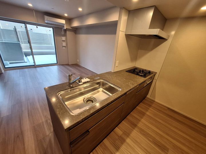 東京都世田谷区給田3(マンション)の賃貸物件のキッチン