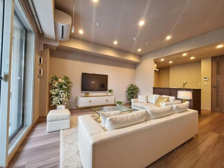 東京都世田谷区給田3(マンション)の賃貸物件の居間