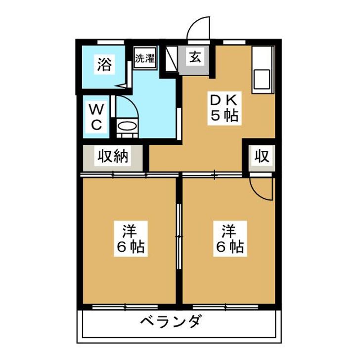 プリンスマンションの間取り