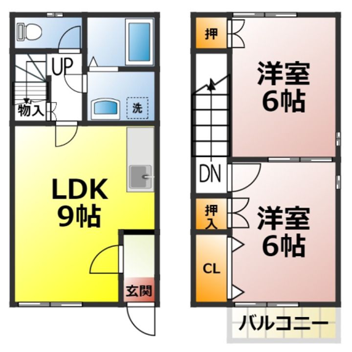 Vivre 一色Bの間取り