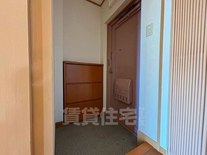 宝ケ丘センターハウスの玄関