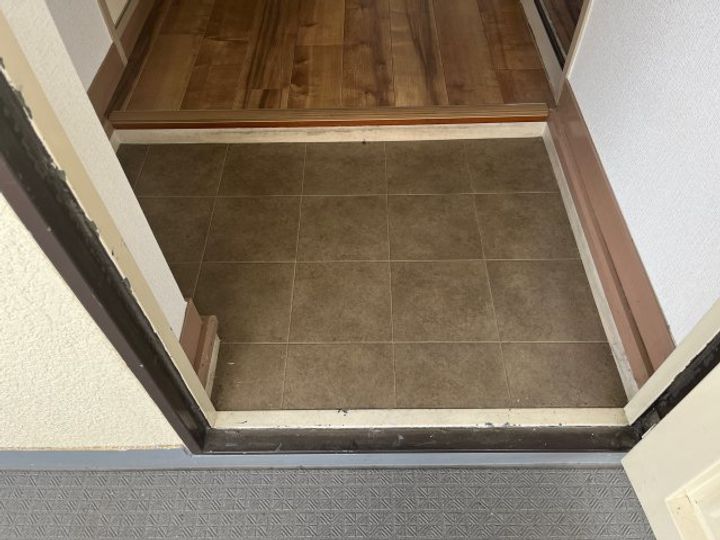 ピュア東姫路の玄関