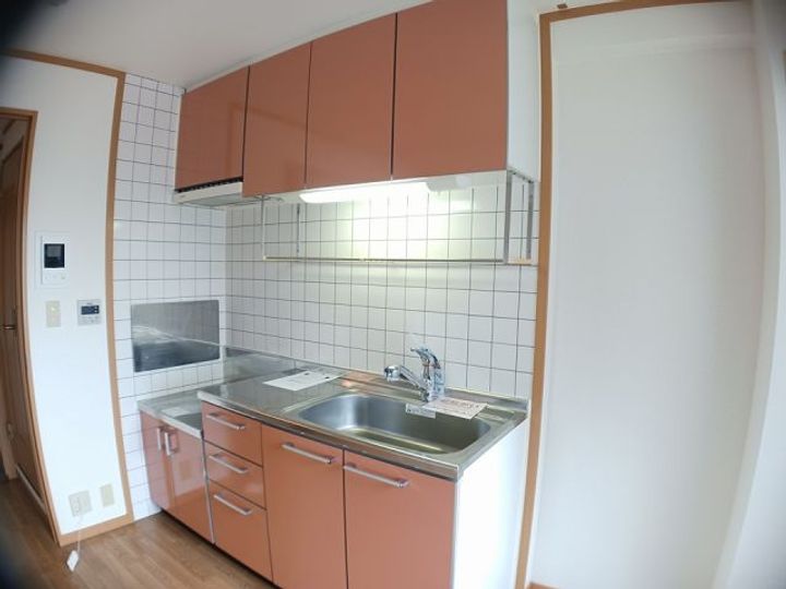 大阪府大阪狭山市茱萸木3(マンション)の賃貸物件のキッチン