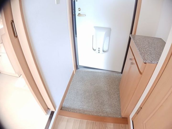 大阪府大阪狭山市茱萸木3(マンション)の賃貸物件の玄関