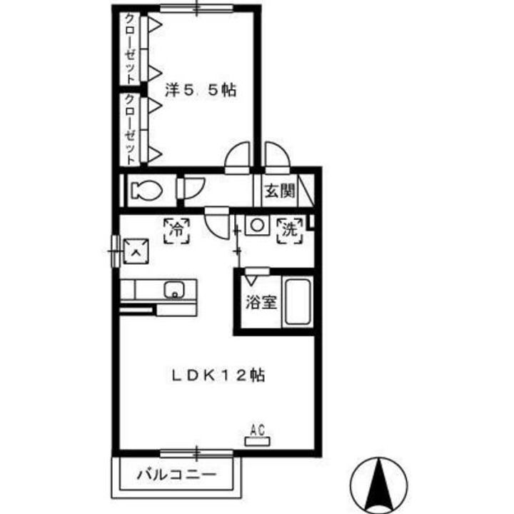 カラバッシュの間取り