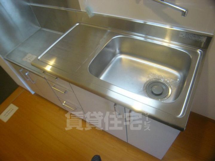 京都府京都市中京区壬生東大竹町(マンション)の賃貸物件のキッチン