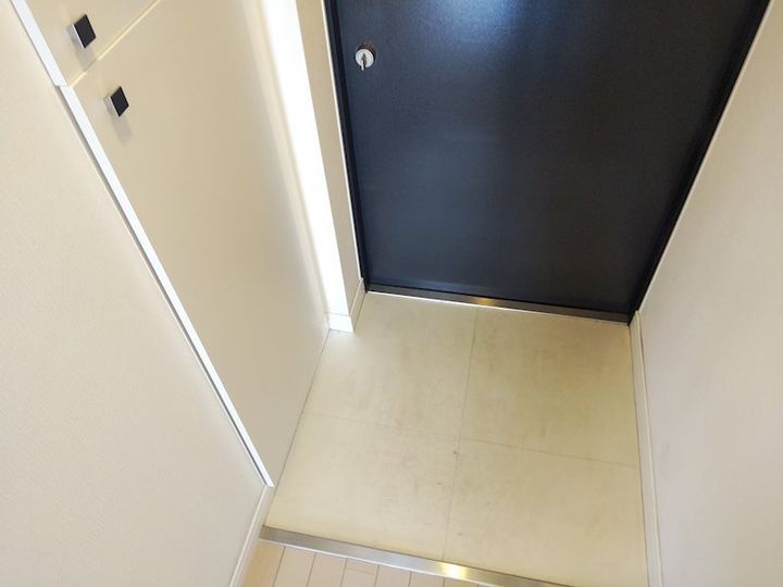 レフィナー元住吉の玄関