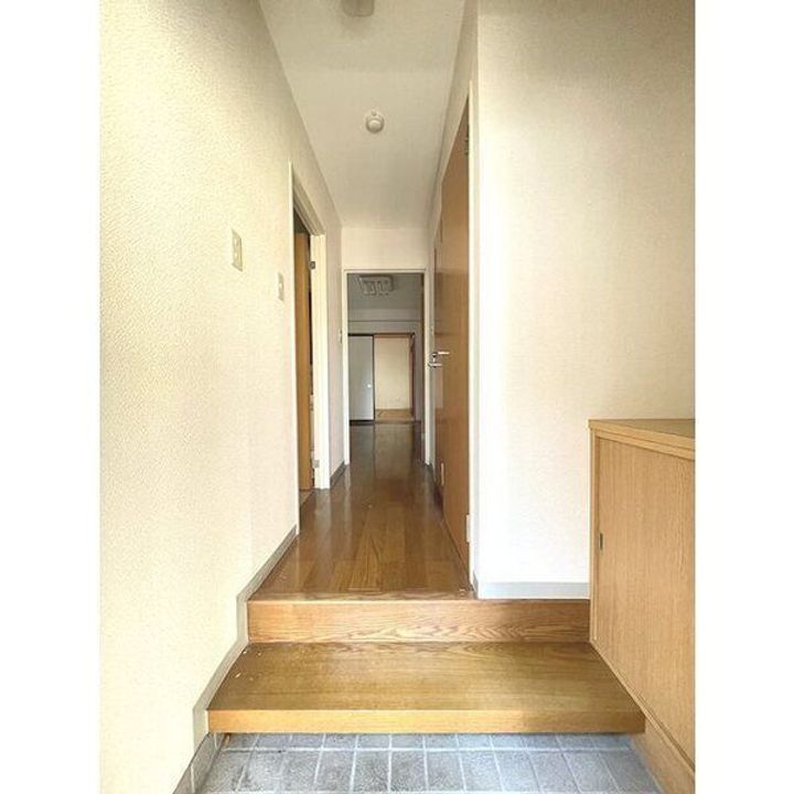 峰ヶ丘ハイツの玄関